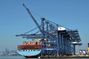 Brexit and current supply-chain disruption have caused a bottleneck at Felixstowe port, UK